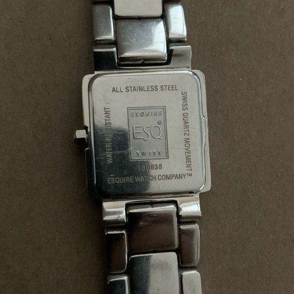 ESQ by Movado square faced watch - Picture 6 of 7